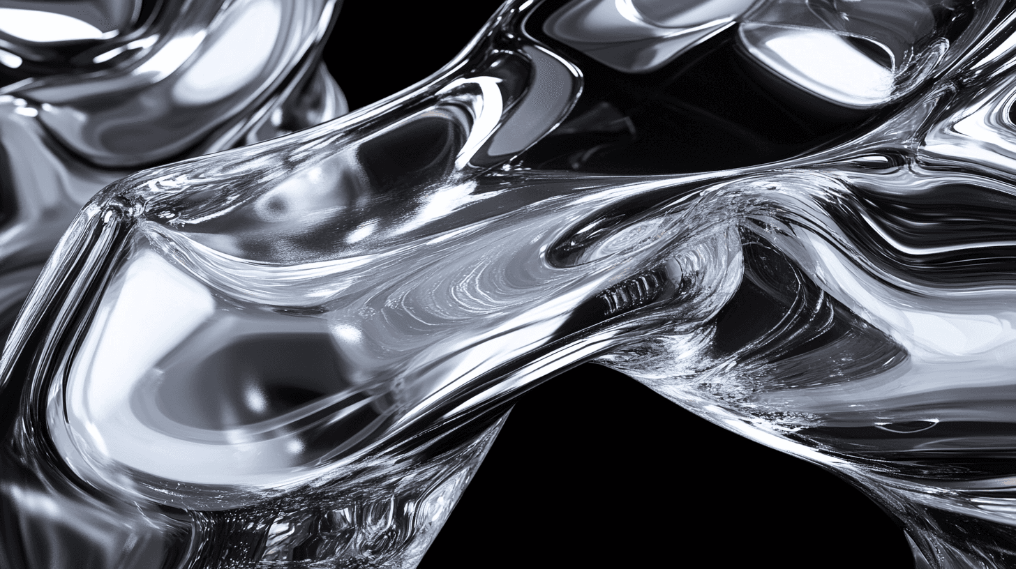 Metallic shape background image